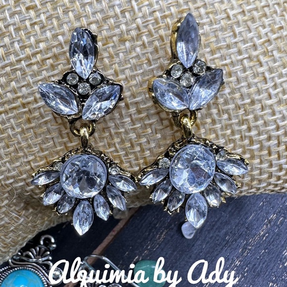 Alquimia Gold and Silver Earrings - Picture 1 of 1